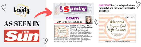 #InThePress | My Beauty Bar Feature In The Sun & Luxury Lifestyle Mag This Week