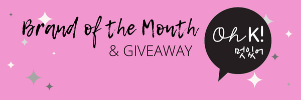 Brand of The Month and #GIVEAWAY: Oh K! at My Beauty Bar