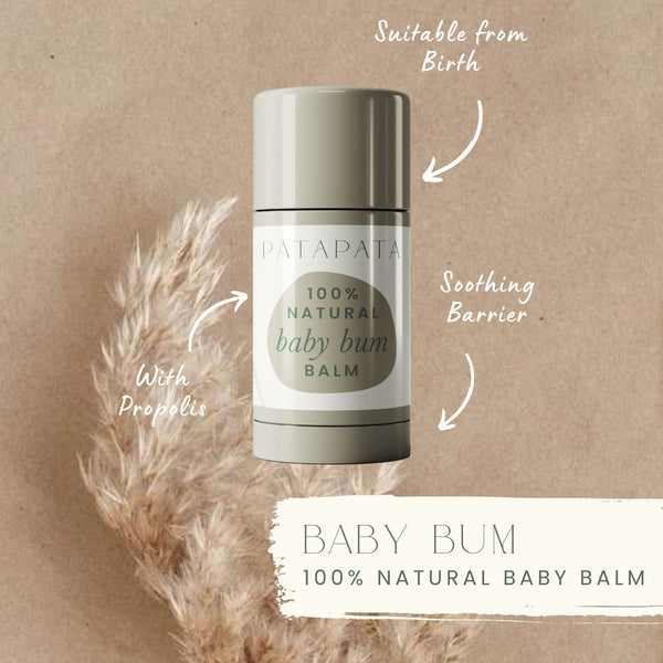 PataPata Natural Baby Bum Balm