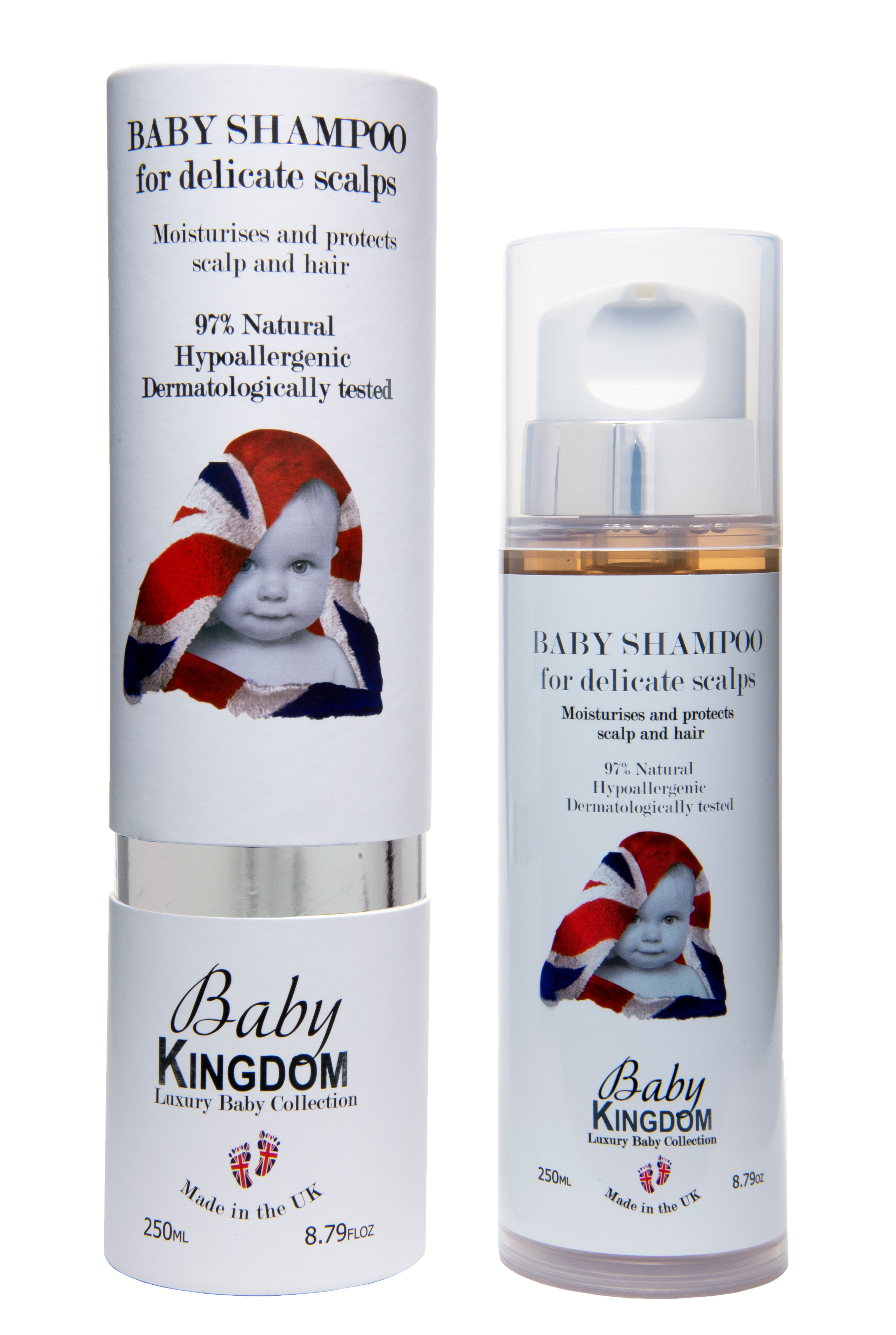 Baby Kingdom Baby Shampoo, 250ml MyBeautyBar.co.uk