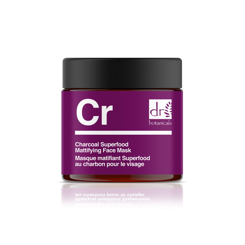 Dr Botanicals Charcoal Superfood Mattifying Face Mask, 50ml - MyBeautyBar.co.uk