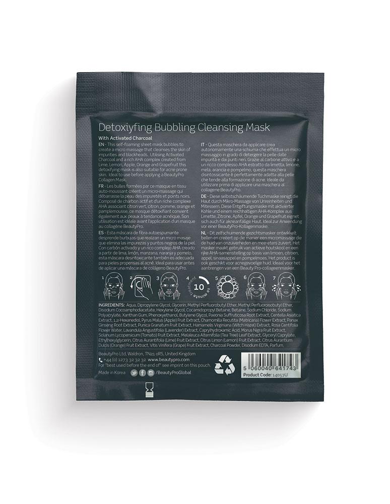 BeautyPro Detoxifying Cleansing & Foaming Mask, 18g - MyBeautyBar.co.uk