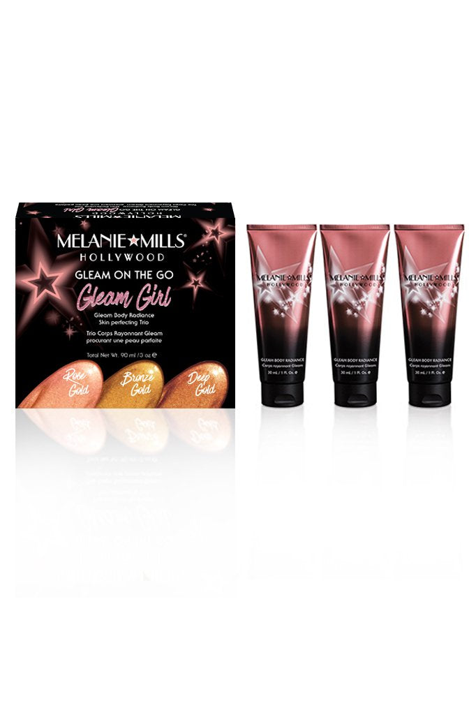 Melanie Mills Gleam on the Go 'Gleam Girl' Radiance Kit - MyBeautyBar.co.uk