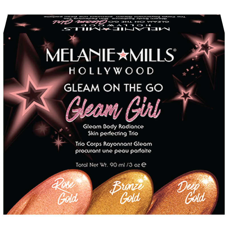 Melanie Mills Gleam on the Go 'Gleam Girl' Radiance Kit - MyBeautyBar.co.uk