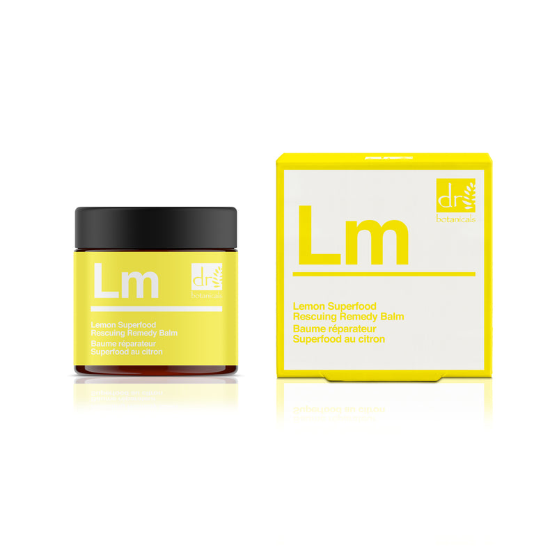 Dr Botanicals Lemon Superfood Rescuing Remedy Balm, 50ml - MyBeautyBar.co.uk