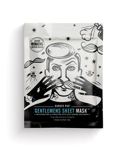 Barber Pro Gentleman's Sheet Mask, 23g - MyBeautyBar.co.uk