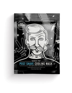 Barber Pro Post Shaving Cooling Mask, 30g - MyBeautyBar.co.uk