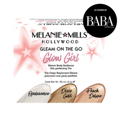 Melanie Mills Gleam on the Go 'Glow Girl' Radiance Kit - MyBeautyBar.co.uk