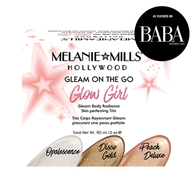 Melanie Mills Gleam on the Go 'Glow Girl' Radiance Kit - MyBeautyBar.co.uk