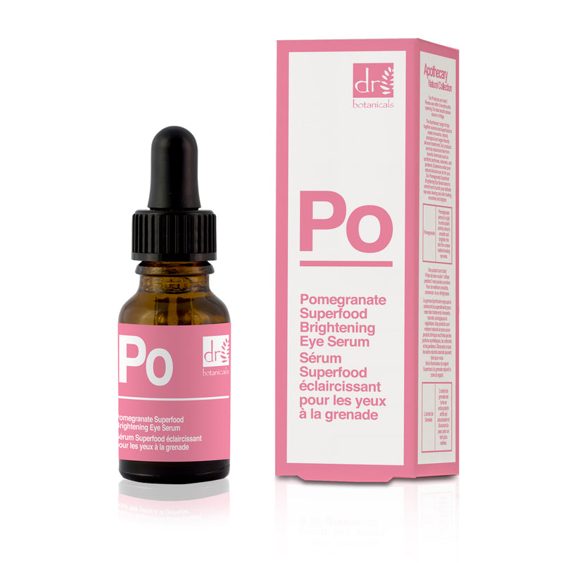 Dr Botanicals Pomegranate Superfood Brightening Eye Serum, 15ml - MyBeautyBar.co.uk