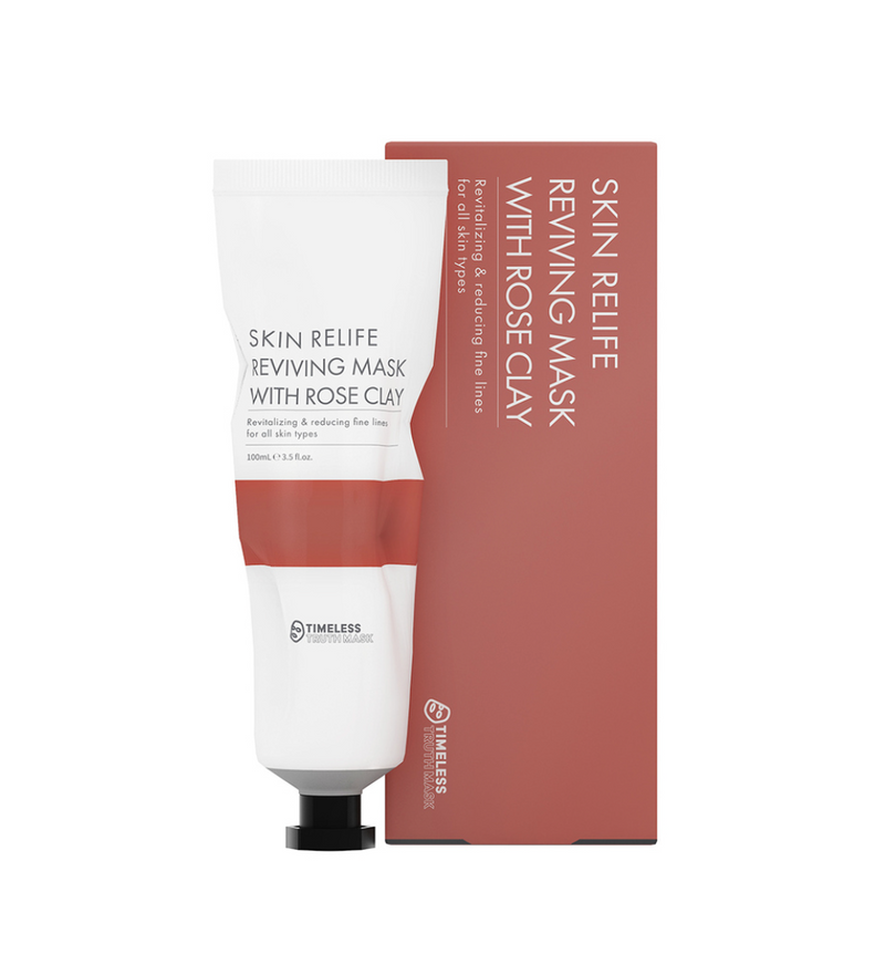 Timeless Truth Skin Relief Reviving Mask with Rose Clay 100ml