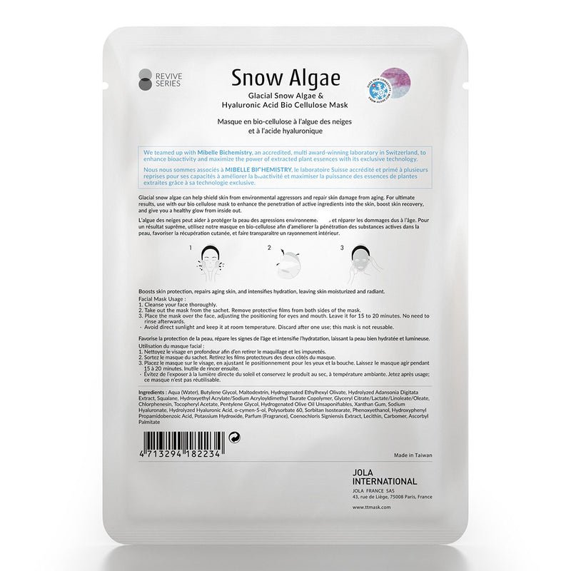 Timeless Truth Glacial Snow Algae Bio-Cellulose Mask - MyBeautyBar.co.uk